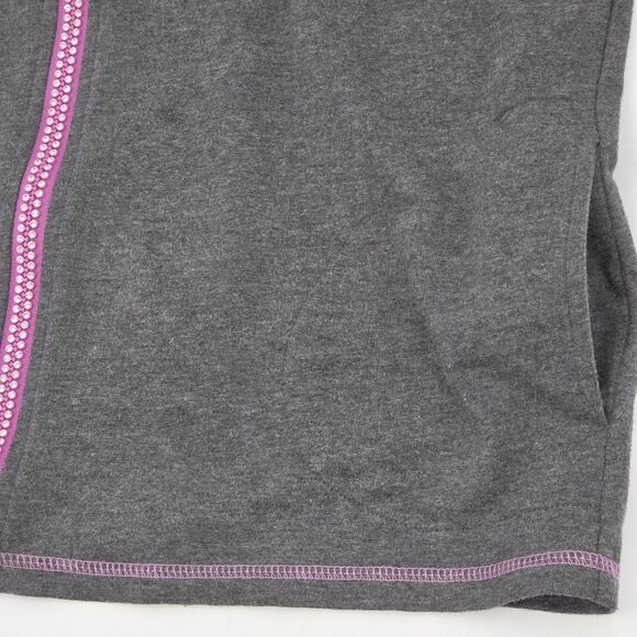 Quacker Factory Fleece Jacket Womens Size Medium Full Zip Mock Neck Fall Winter - Picture 4 of 10